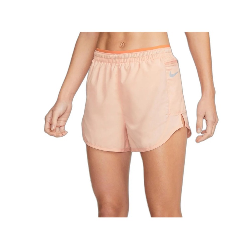 Nike Womens Tempo Luxe Run Shorts Arctic‎ Orange Peach Small CZ9576-800